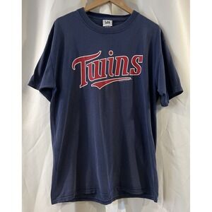 Minnesota Twins [VINTAGE] 2000 Official MLB T-Shirt Lee‎ Sports